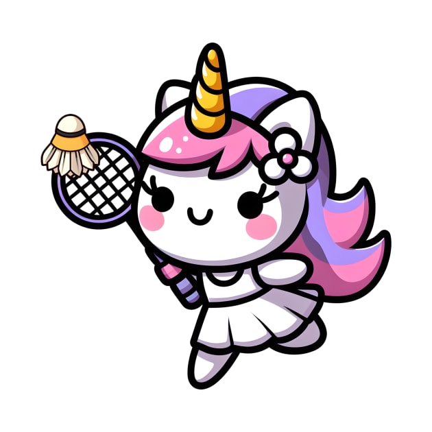 Badminton Unicorn Olympics 🦄 - Smash It! by Pink & Pretty