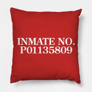 Real Donald Trump Inmate Number Pillow