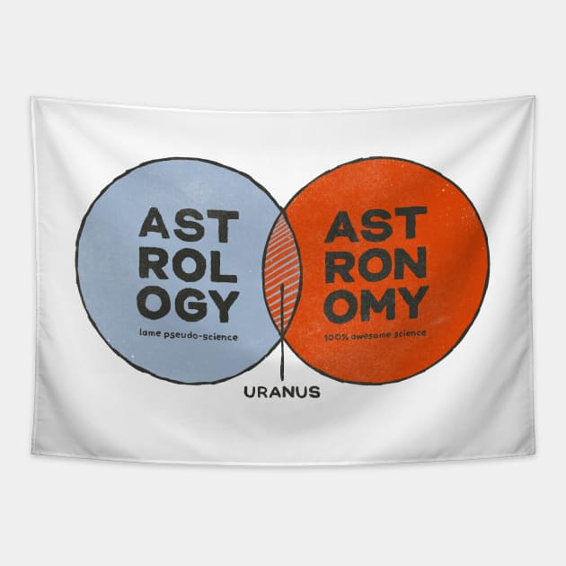 Space Venn Dia-slam! Tapestry by Gintron