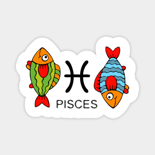 Fish. Horoscope Magnet