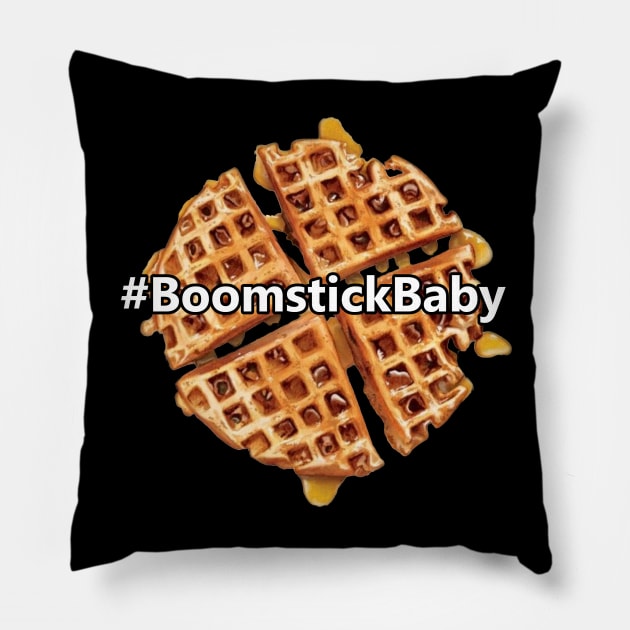 #BoomstickBaby Pillow by Toy Culprits