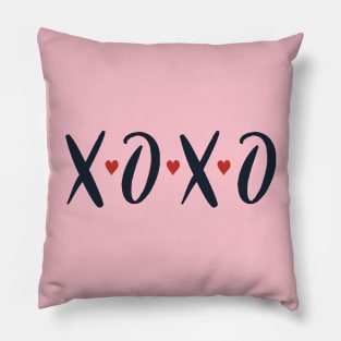 XOXO | Kiss Heart Love Heart Kiss Heart Love | 2021 Valentines Best Gift Pillow