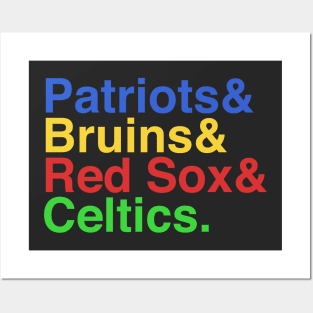 Boston Sports Teams Themed Wall Décor. 