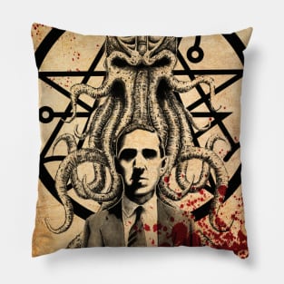 HP Lovecraft Necronomicon Design Pillow