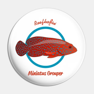 Miniatus Grouper Pin