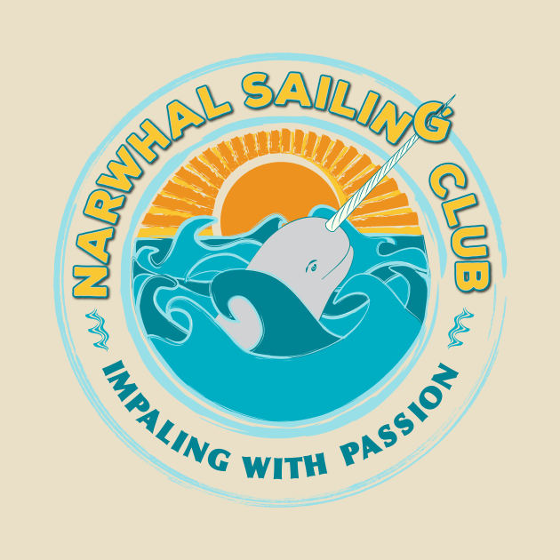 Narwhal Sailing Club by Laura Brightwood