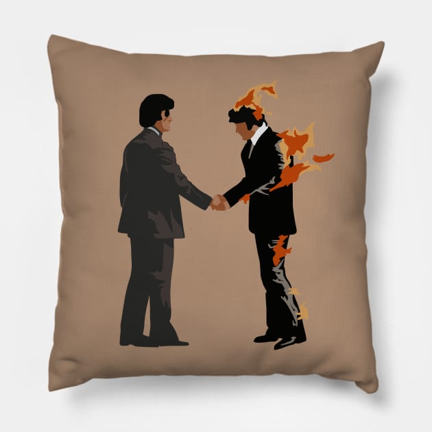 Wish You Were Here Minimal Pillow by Bleachie