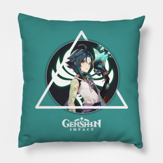 Genshin Impact Xiao Genshin Impact Pillow Teepublic Uk