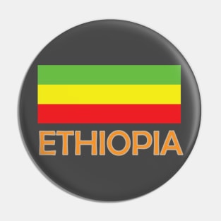 Beautiful Ethiopian flag Pin