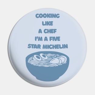 5 Star Michelin Pin