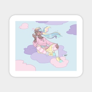 Pastel Clouds Magnet