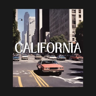 california usa street 90s T-Shirt