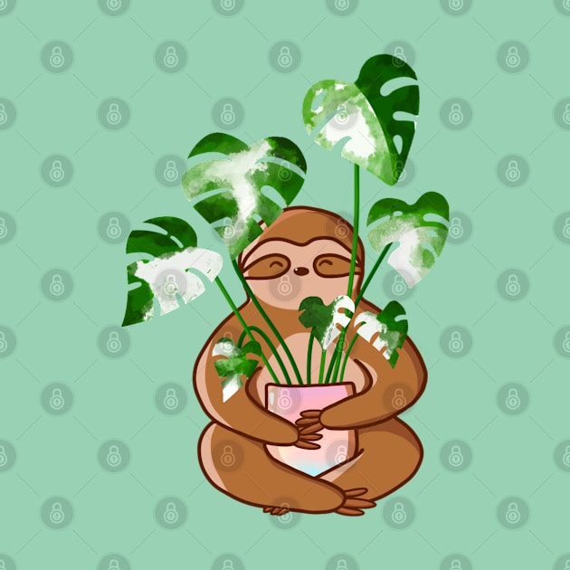 Sloth Plant Therapy by Jyuly