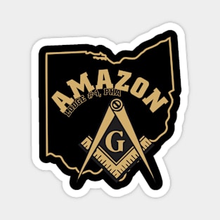 Amazon Lodge #4, PHA Magnet