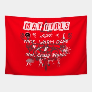 May Women's Birthday Tapestry