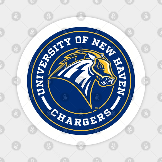 UNH - Circle Magnet by Josh Wuflestad