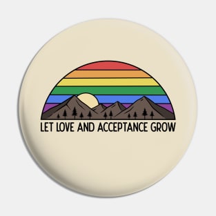 Love & Acceptance Pin