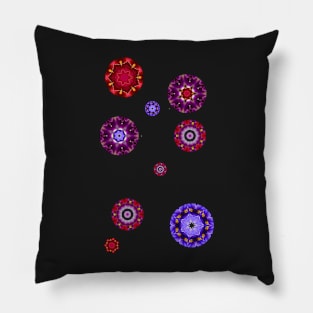 flowers mandala Pillow