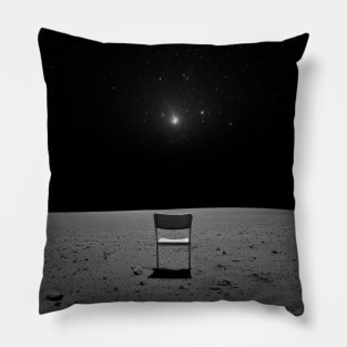 Solitude in the Cosmos - Lonely Space Pillow