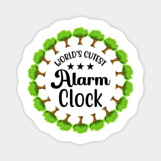 Tree's World's Cutest Alarm Clock Magnet