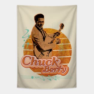 Chuck Berry \\ Retro Art Tapestry