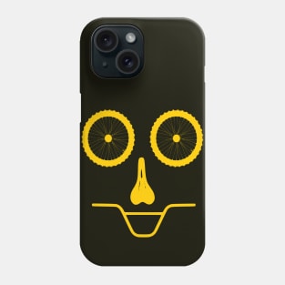 cara feliz de bike Phone Case