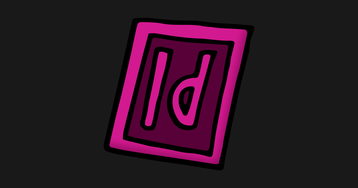 Indesin Logo Icon Indesign T Shirt TeePublic