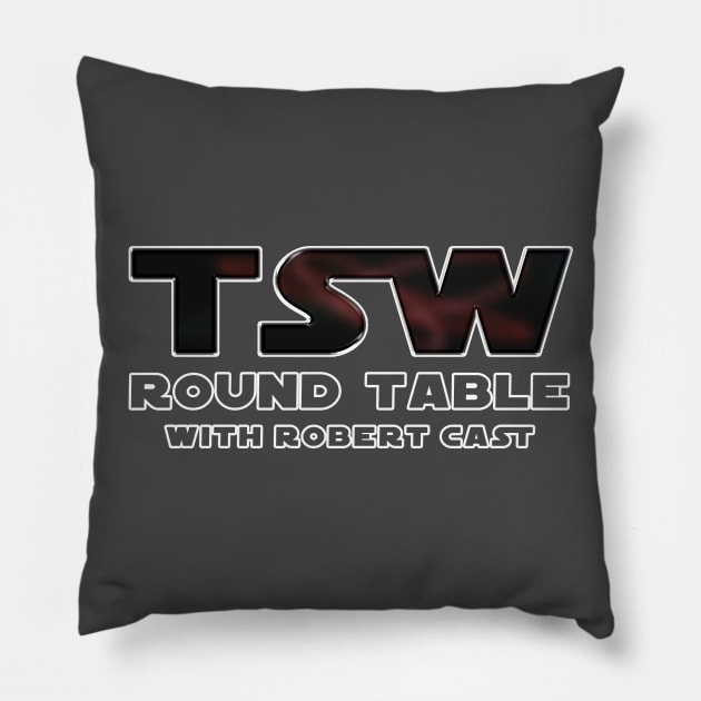 TSW Round Table Episode 001 Pillow by My Geeky Tees - T-Shirt Designs