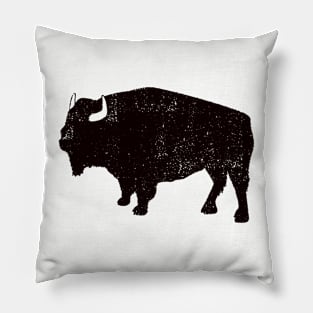 Bison Soldier Pillow