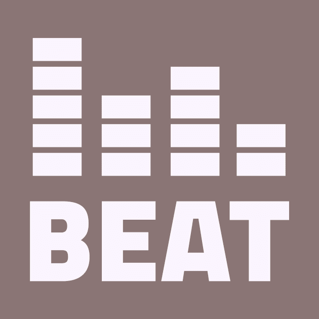 Electro Music Beat Symbol by New East 