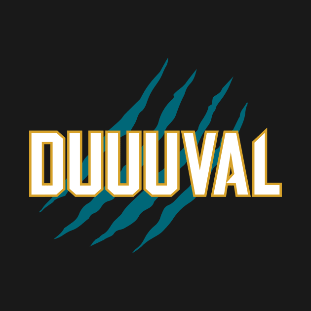 Jacksonville Jaguars - DUUUVAL! by Merlino Creative