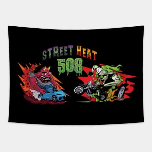 Street Heat 508 Monster Tapestry