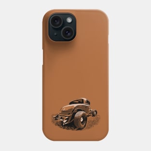 Brown 23 Ford Highboy Hot Rod Phone Case