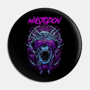 MASTODON BAND Pin