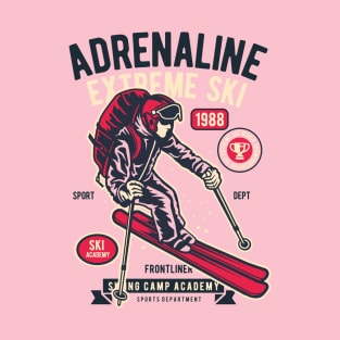 Adrenaline Extreme Ski T-Shirt