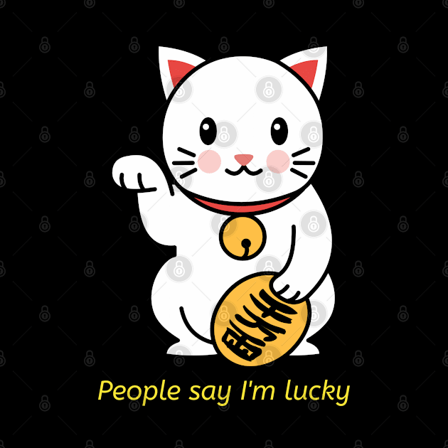 Lucky cat by Aversome