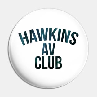 Stranger Things Inspired Hawkins AV Club Fireflys Pin