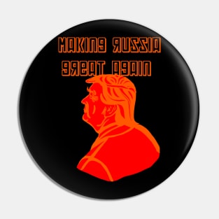 Trump Russia Great Again Pin