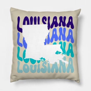 Louisiana , The Military Sent Me Here // Dear Military Spouse Pillow