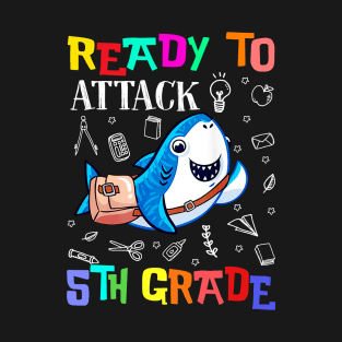 Ready To Attack 5th Grade Youth T-Shirt