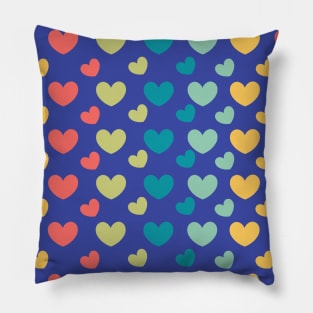 Retro heart pattern Pillow