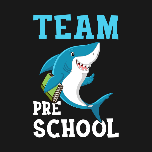 Preschool Teacher Student Shirts Shark Back To School Gift by hardyhtud