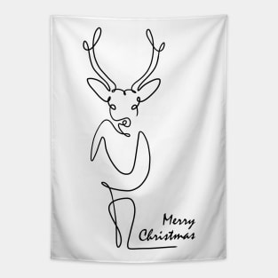 Christmas reindeer Tapestry