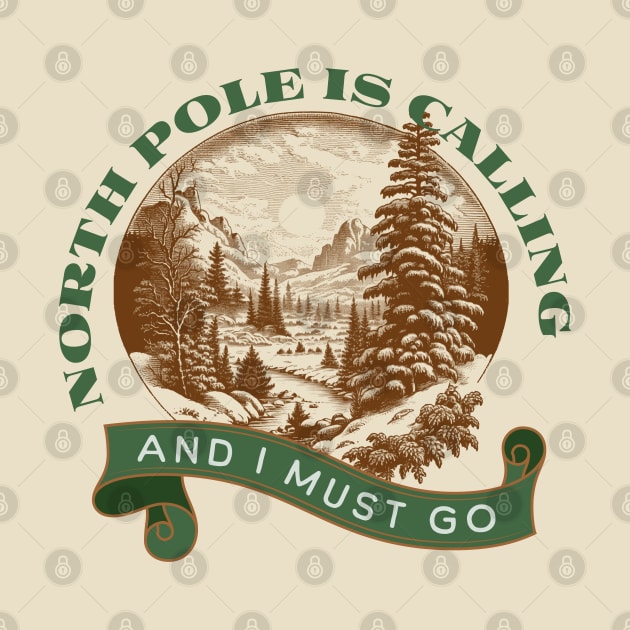 North Pole is Calling 1 by Salt + Cotton