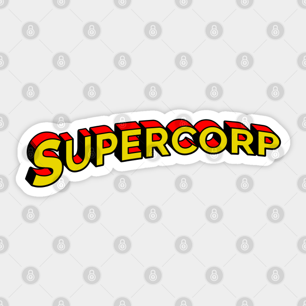 Supercorp - Supercorp - Pegatina | TeePublic MX