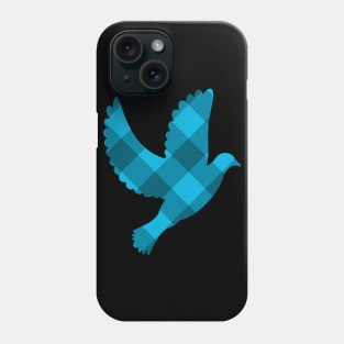 The Plaid Dove (V3.2) Phone Case