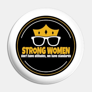 Strong Women Pin