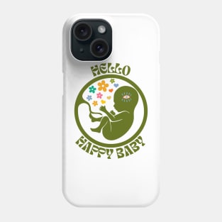 Hello Happy Baby - Women Pregnancy Announcement Phone Case