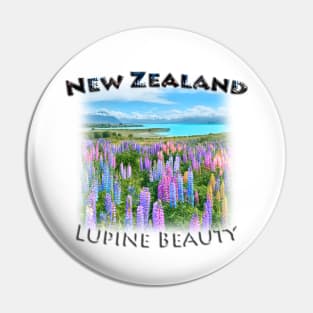 New Zealand - Lupine Beauty Pin