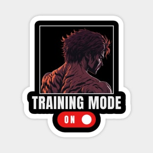 baki hanma the grappler training Mode Magnet